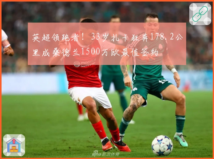 英超领跑者！33岁扎卡狂奔178.2公里成桑德兰1500万欧最值签约